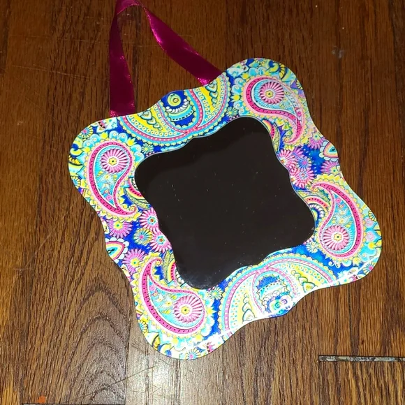 Paisley Hanging Mirror - Picture 1 of 6